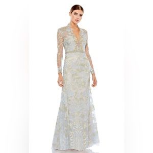 $798 MAC DUGGAL 11165 DRESS size 16